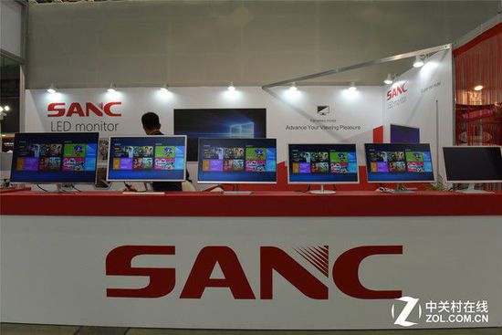 臺北電腦展 SANC品牌液晶展臺新品齊聚(圖3) 臺北電腦展 SANC品牌液晶展臺新品齊聚