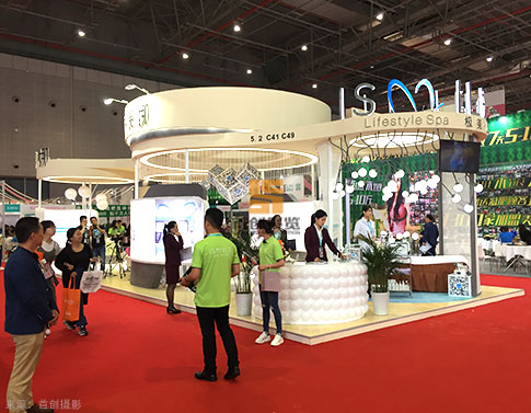 伊美娜 美博會(huì)展覽案例